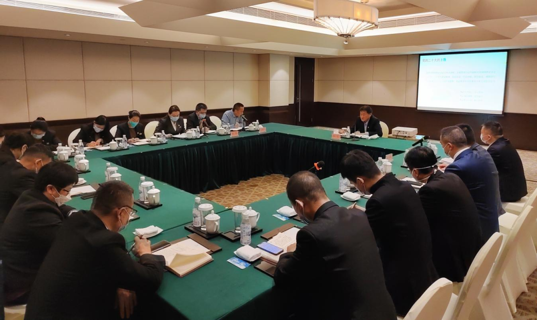 四川省尊龙凯时集团党委书记、董事长任丁赴基层联系点宣讲党的二十大精神